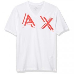 AX Armani Exchange Men's Crew Neck Regular Fit Short Sleeve
