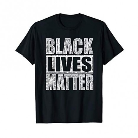 Black Lives Matter Shirts I Can't Breathe Tee Distressed BLM Protest T-Shirt