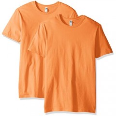 Fruit of the Loom Men's Crew T-Shirt (2 Pack) Orange Sherbet XX-Large