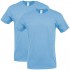 Gildan Men's Softstyle Cotton T-Shirt Light Blue 2X-Large