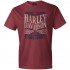 Harley-Davidson Military - Men's Cayenne Dyed Graphic T-Shirt - Aviano Air Base | Label Legend