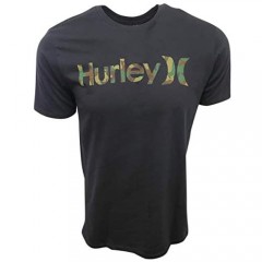 Hurley Men's Heather Crewneck T-Shirt
