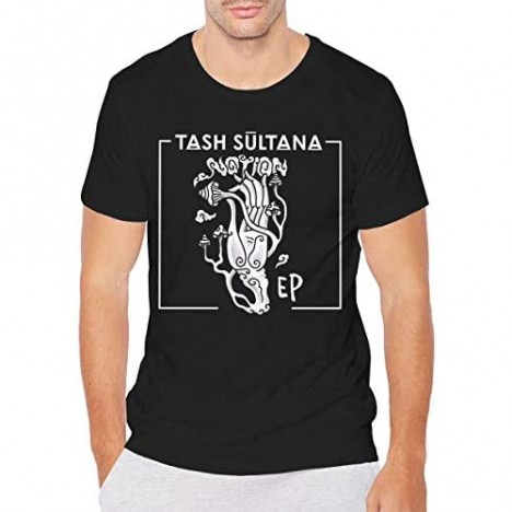Jiang Lin Tash Sultana Notion Mens Short Sleeve Round Neck Summer Tshirt Fashion Cool Black