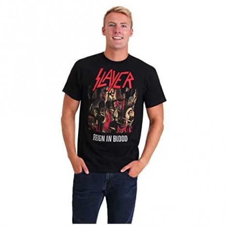 Mens Slayer Reign in Blood Black T-Shirt