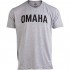 Omaha | Classic Retro City Grey Style Nebraska NE Council Bluffs Midwest Men Women T-Shirt