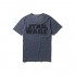 Star Wars Vintage Logo Blue T-Shirt by Re:Covered